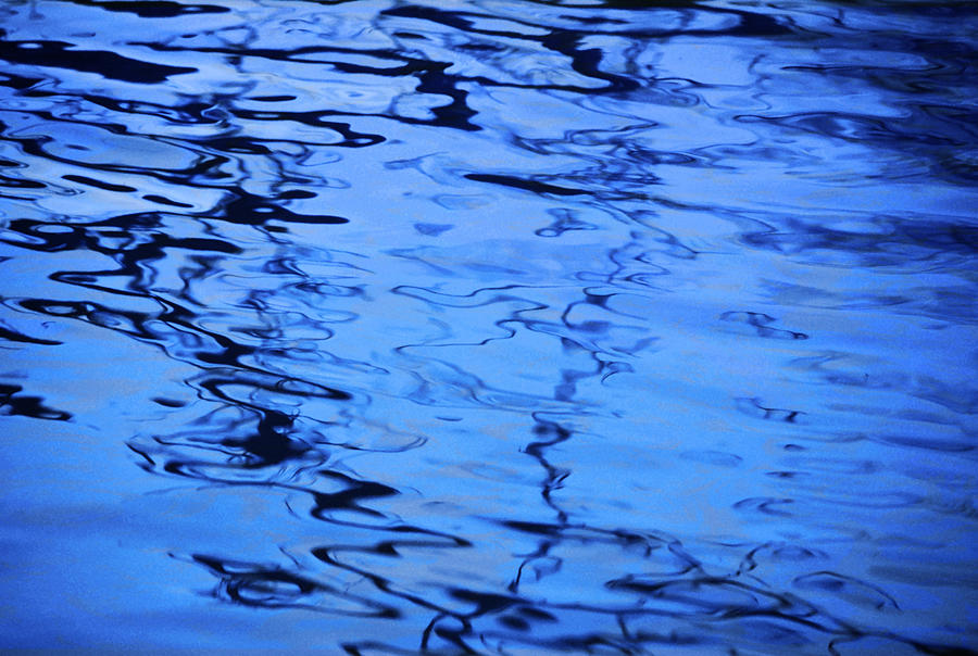 Subtleties - Blue Photograph by Richard Andrews