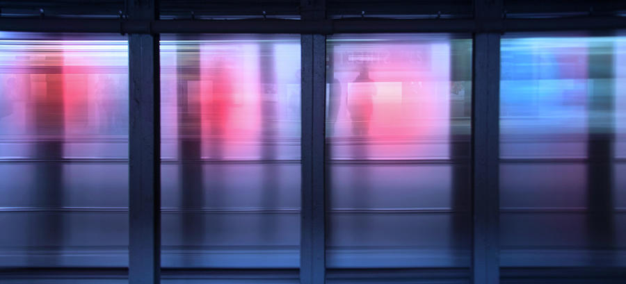 Subway Ghosts Photograph by Mark Andrew Thomas