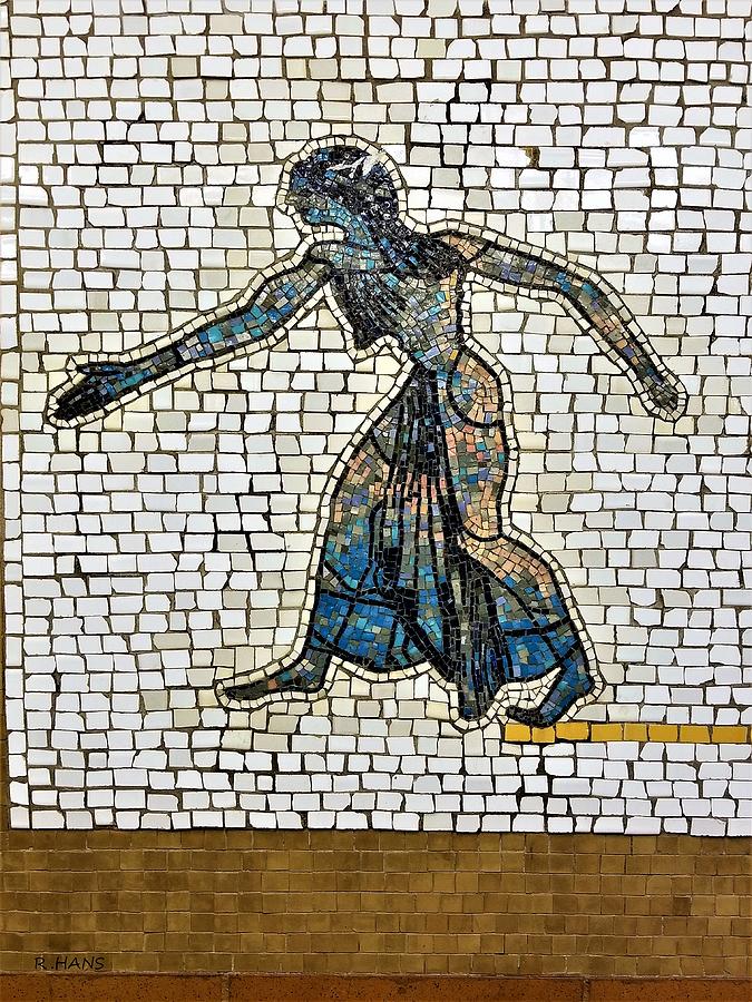 Subway Mosaic Egyptian Women Photograph by Rob Hans