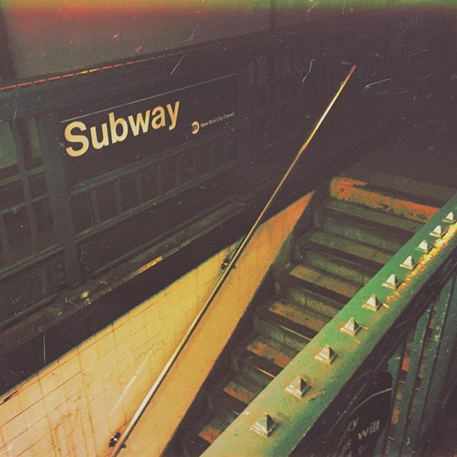 New York City Photograph - Subway #nyc #travels #newexperiences by Joan McCool