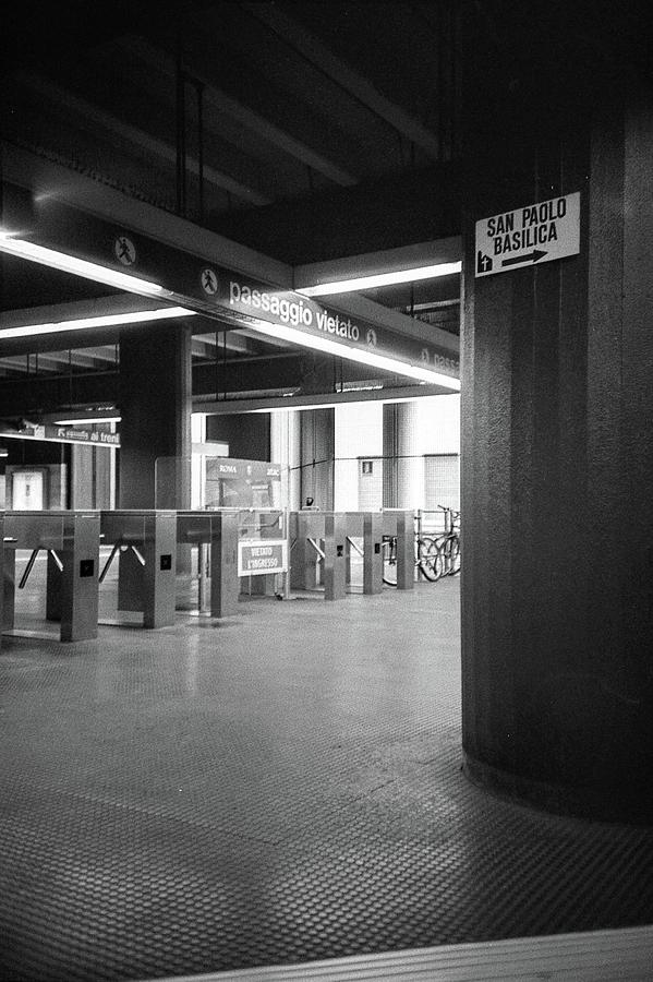 Subway station Rome by Nacho Vega Subway station Rome by Nacho Vega