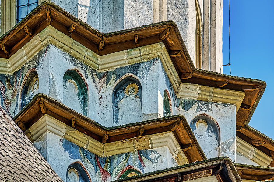 Sucevita Monastery Tower - Romania Photograph by Stuart Litoff