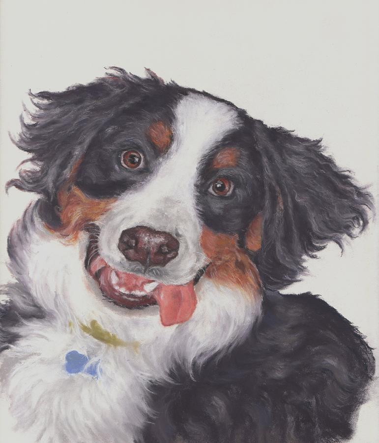 Portrait Pastel - Such a Silly Face by Pamela Humbargar