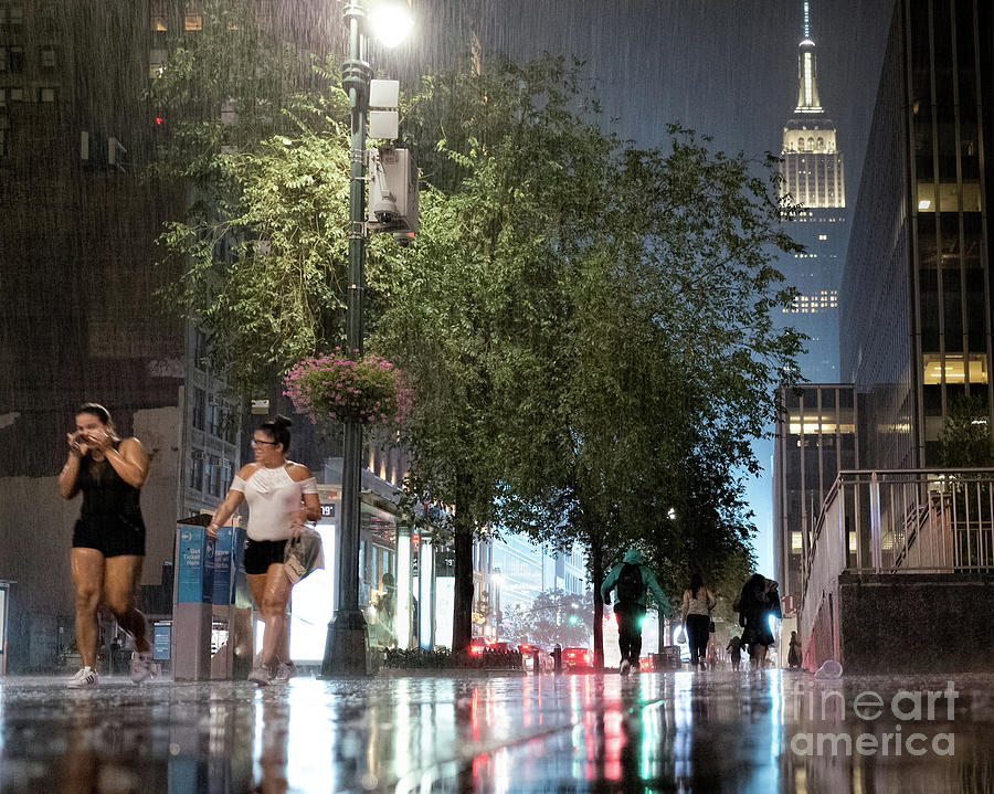 Sudden Downpour, New York City -130522 by John Bald Sudden Downpour, New York City -130522 by John Bald