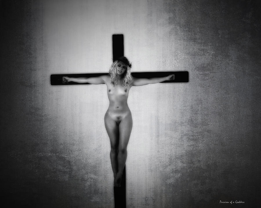 Jesus Christ Photograph - Suffering and Cross by Ramon Martinez