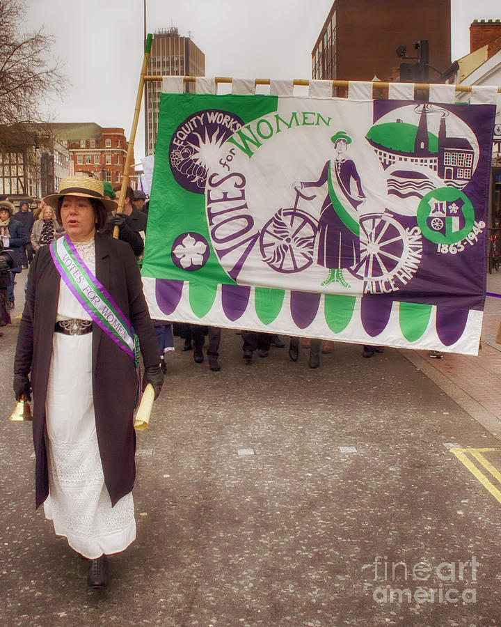 Suffragette Photograph by Linsey Williams