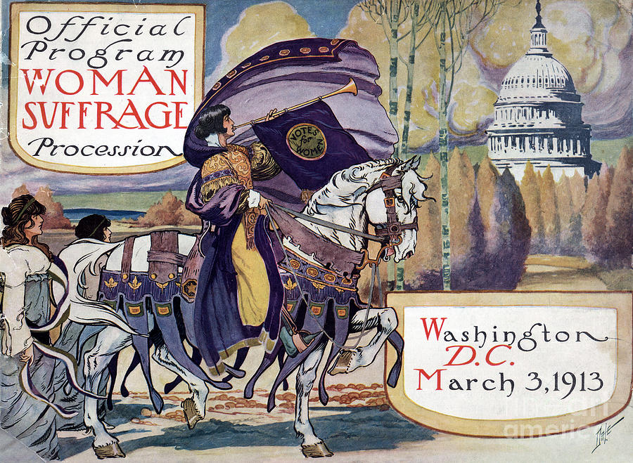 Suffragette Parade, 1913 Photograph by Granger Suffragette Parade, 1913 Photograph by Granger