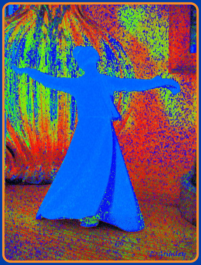 Sufi Dancer II Digital Art by Lessandra Grimley