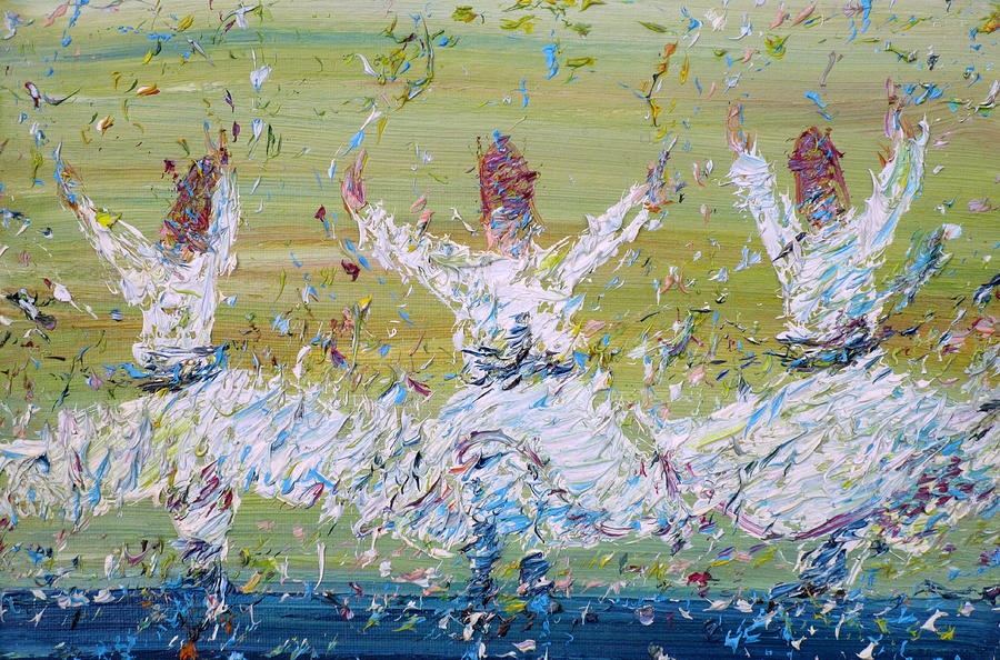 Sufi Whirling Painting by Fabrizio Cassetta