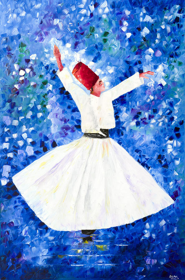 Sufism Painting by Santhosh George - Pixels