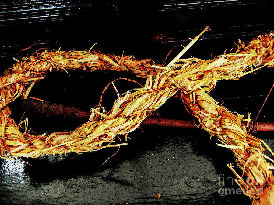 Sugan - Rope of Straw Photograph by Lexa Harpell