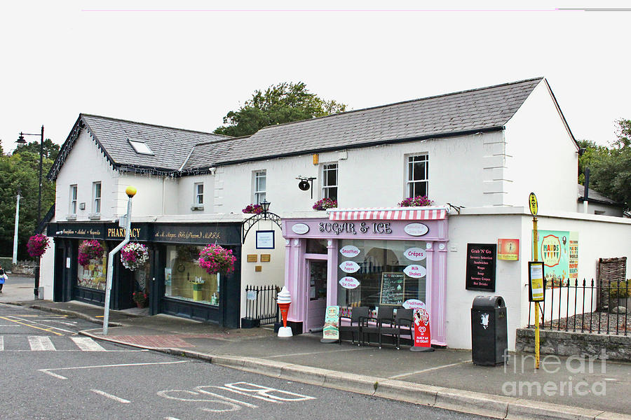 Sugar and Ice cream Shop in Enniskerry - Ireland  Photograph by Doc Braham