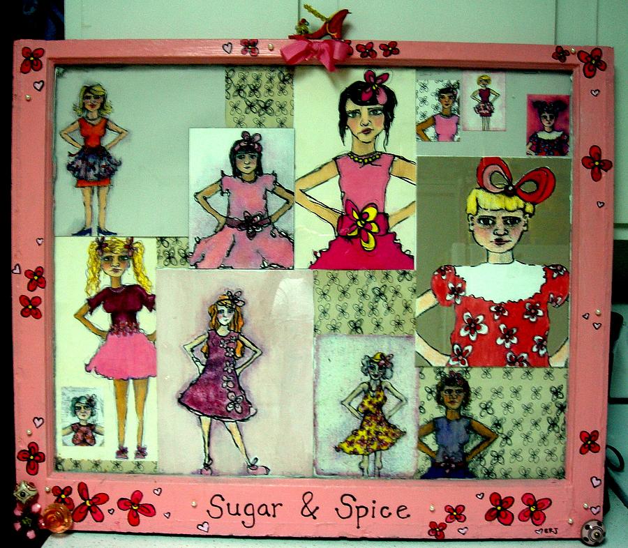 Sugar and Spice Painting by Lizzie  Johnson