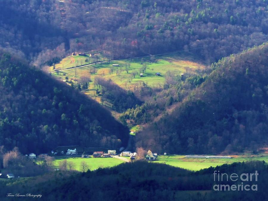 Sugar Grove WV from Reddish Knob Photograph by Teena Bowers - Pixels