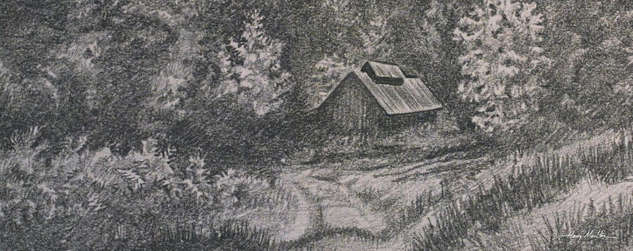 Sugar House Road Drawing by Harry Moulton