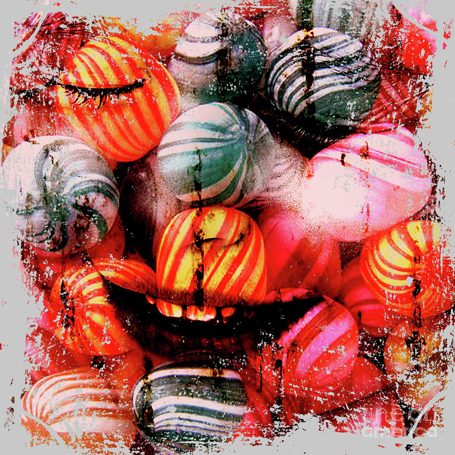 Candy Digital Art - Sugar Me baby by Ankeeta Bansal