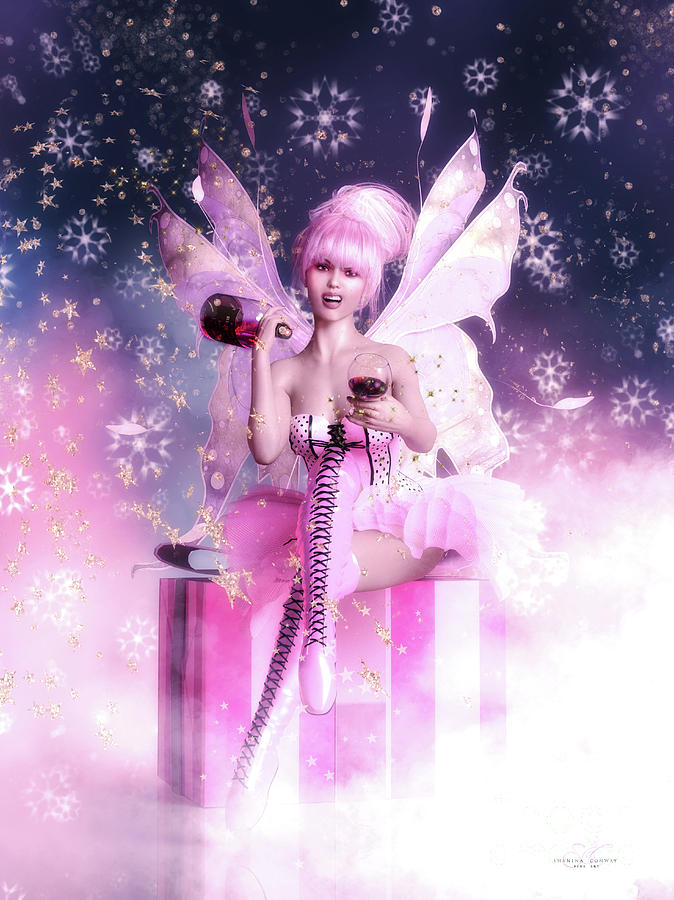 Sugar Plum Fairy Digital Art by Shanina Conway