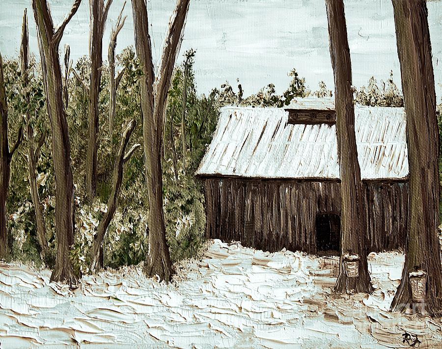 Sugar Shack Painting by Reb Frost