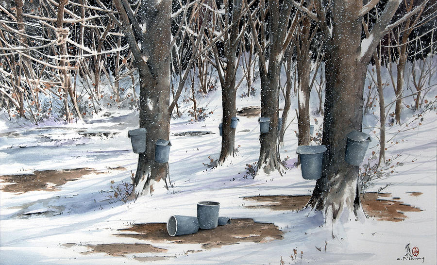 Spring Painting - Sugaring Season by Chienfei Chiang