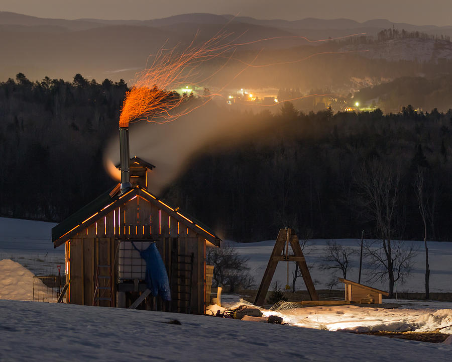Sugaring View Photograph by Tim Kirchoff