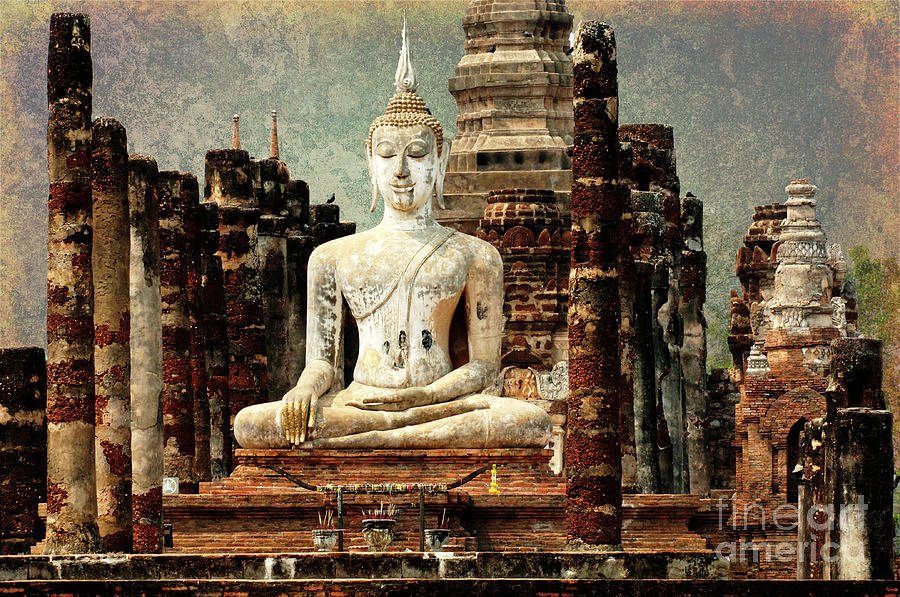 Sukhothai Thailand 2 Photograph by Bob Christopher