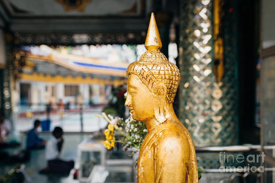 Sule Pagoda Buddha Photograph by Dean Harte