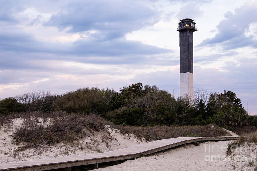Sullivans Island Lighthouse - South Carolina Photograph by Dawna Moore Photography