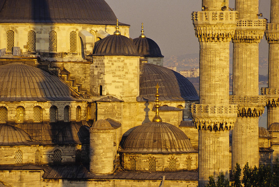 Sultanahmet Mosque in Istanbul Photograph by Michele Burgess