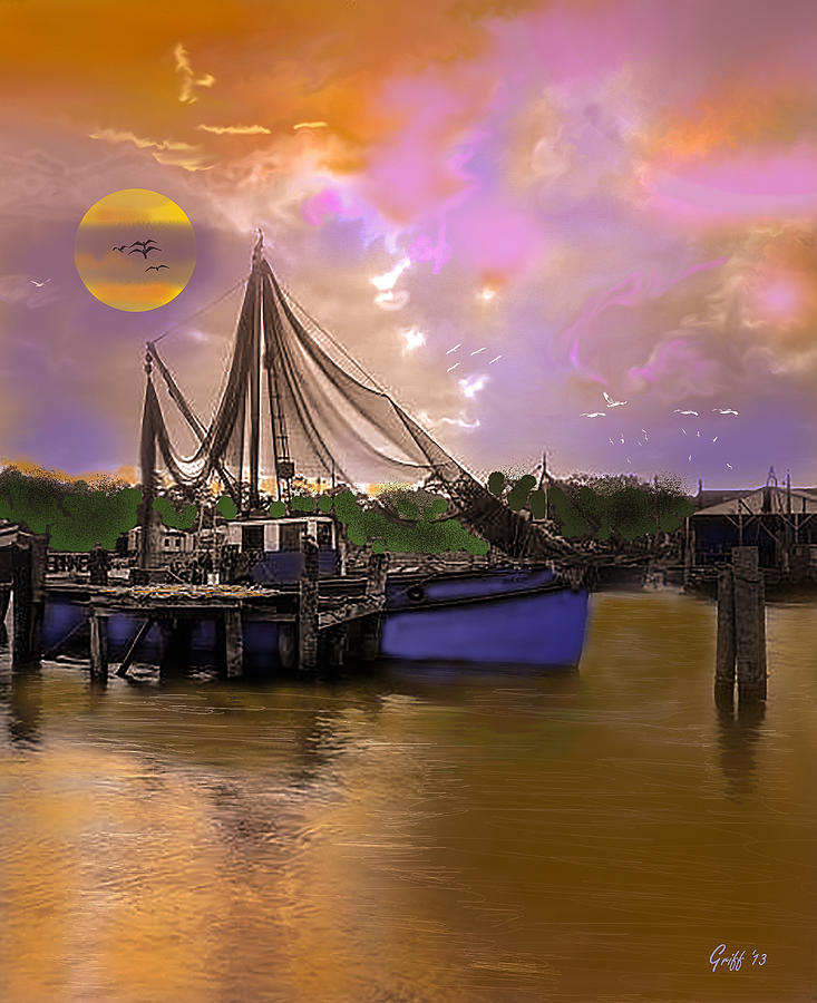 Sultry Bayou Digital Art by J Griff Griffin