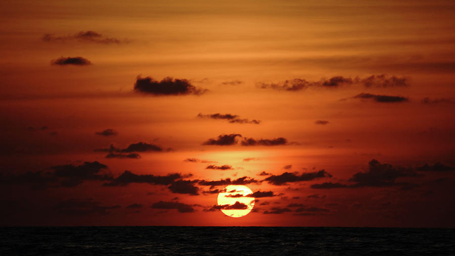 Sultry Sunrise Delray Beach Florida Photograph by Lawrence S Richardson Jr