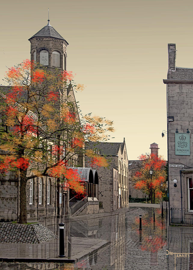 Sulyard Street From Dalton Square mini Digital Art by Joe Tamassy