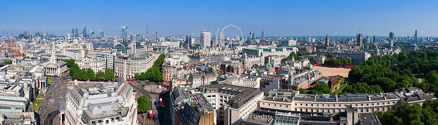Sumer Panorama Of London Photograph