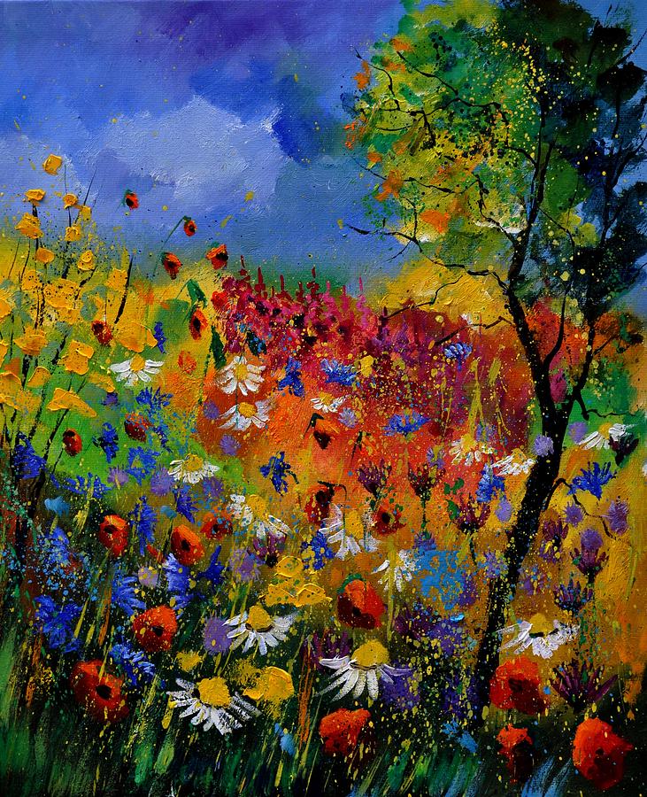 Flower Painting - Summer 670170 by Pol Ledent