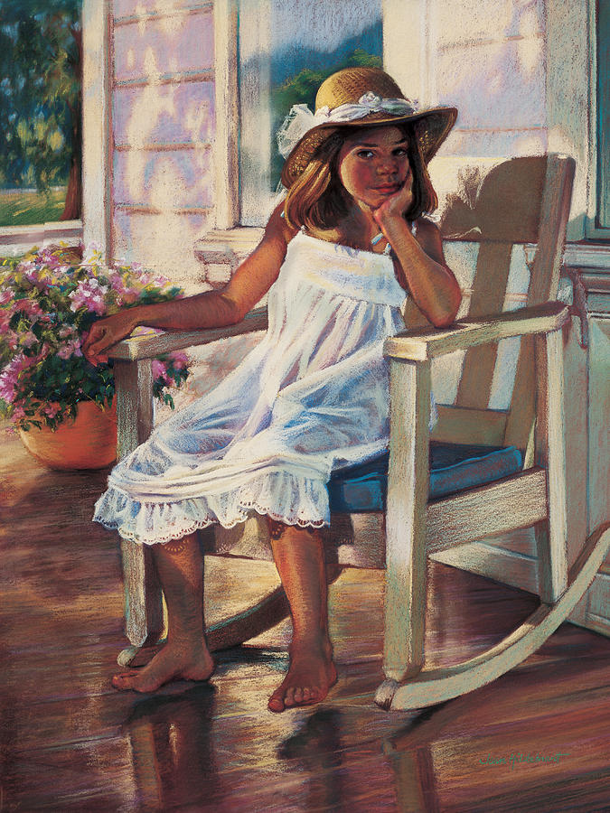 Summer Painting - Summer Afternoon by Jean Hildebrant