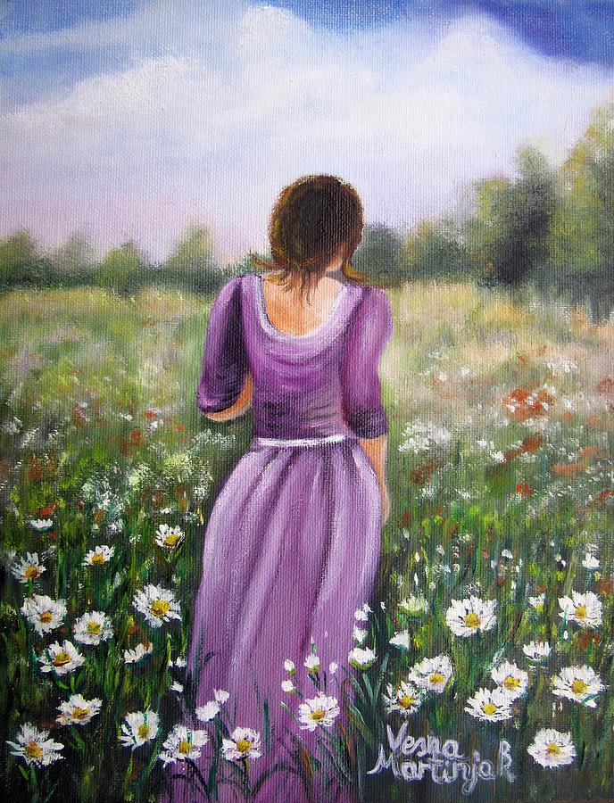 Summer Afternoon Painting by Vesna Martinjak