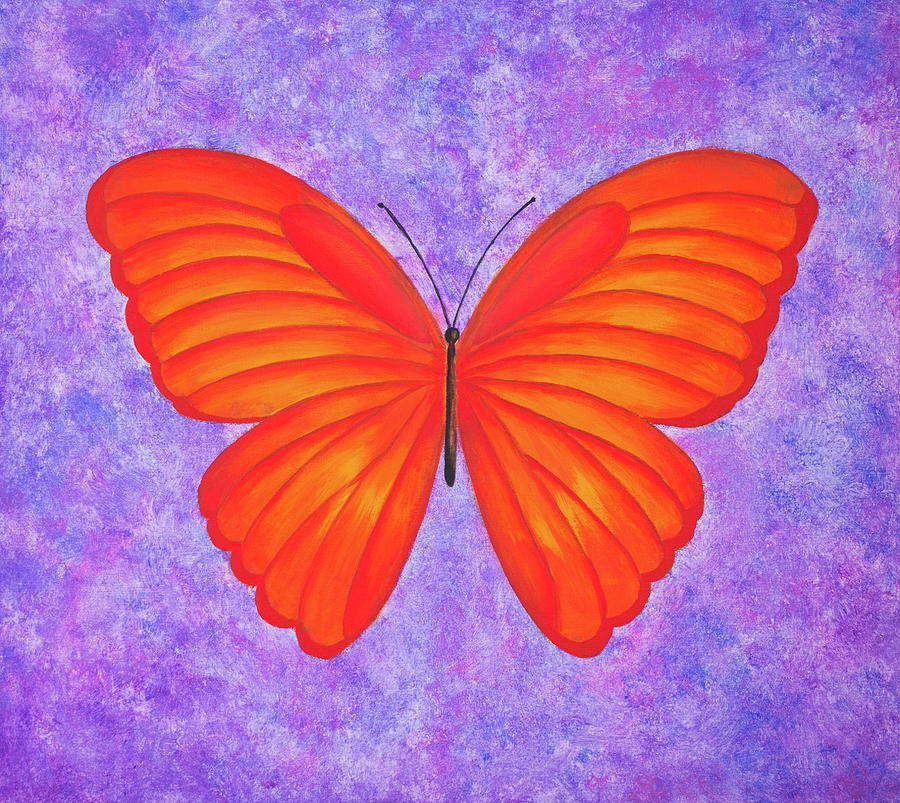 Butterfly Painting - Summer Anatomy by Iryna Goodall