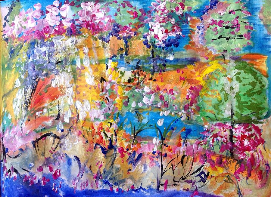Summer and the music of life Painting by Judith Desrosiers