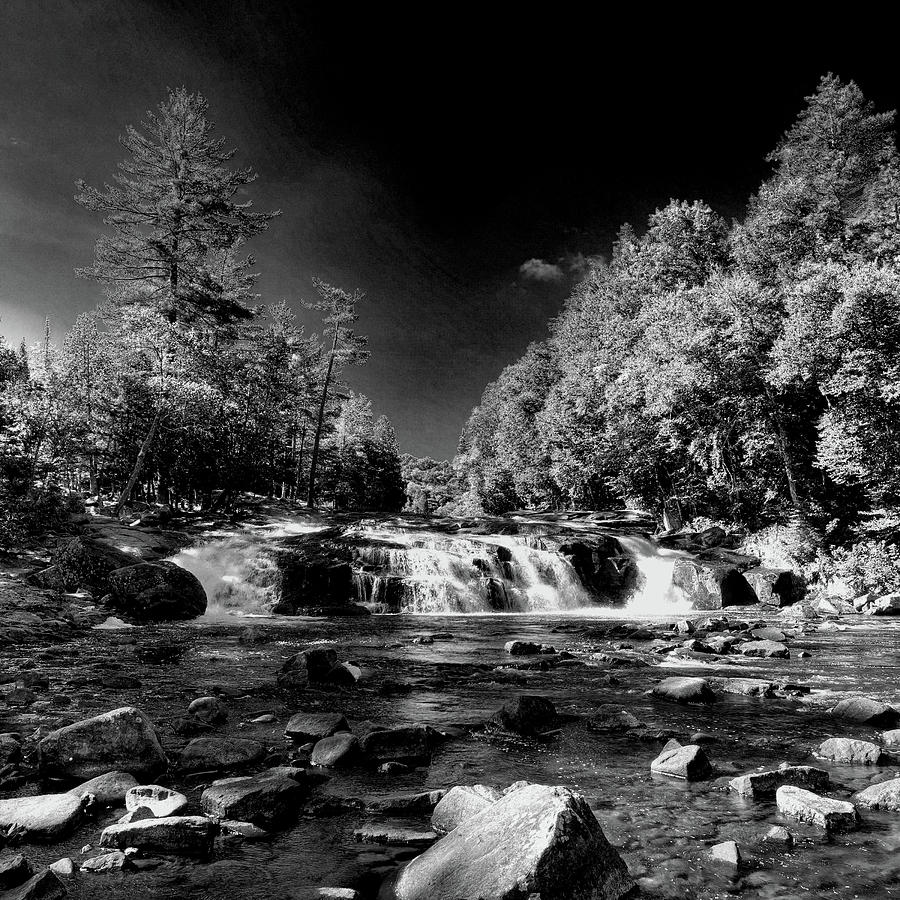 Summer at Buttermilk Falls Photograph by David Patterson