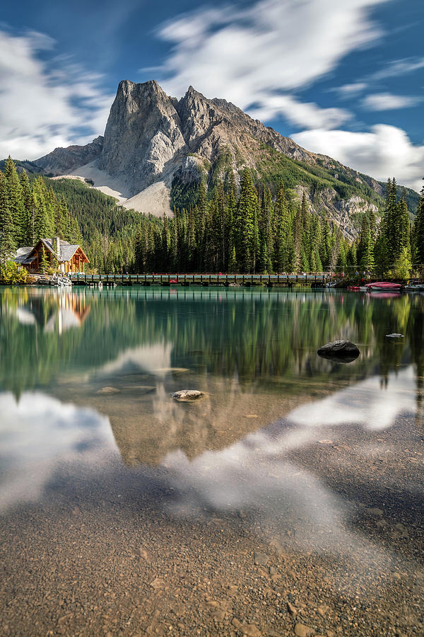 Summer at Emerald Lake Photograph by Pierre Leclerc Photography