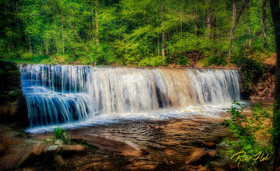 Summer at Hidden Falls Photograph by Rikk Flohr