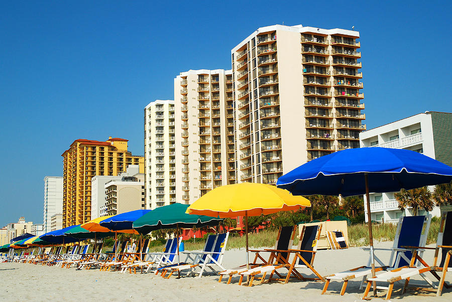 Summer at Myrtle Beach Photograph by James Kirkikis