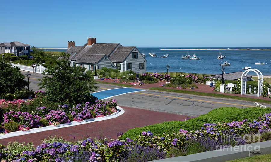Boat Photograph - Summer at The Chatham Bars Inn Cape Cod by Michelle Constantine