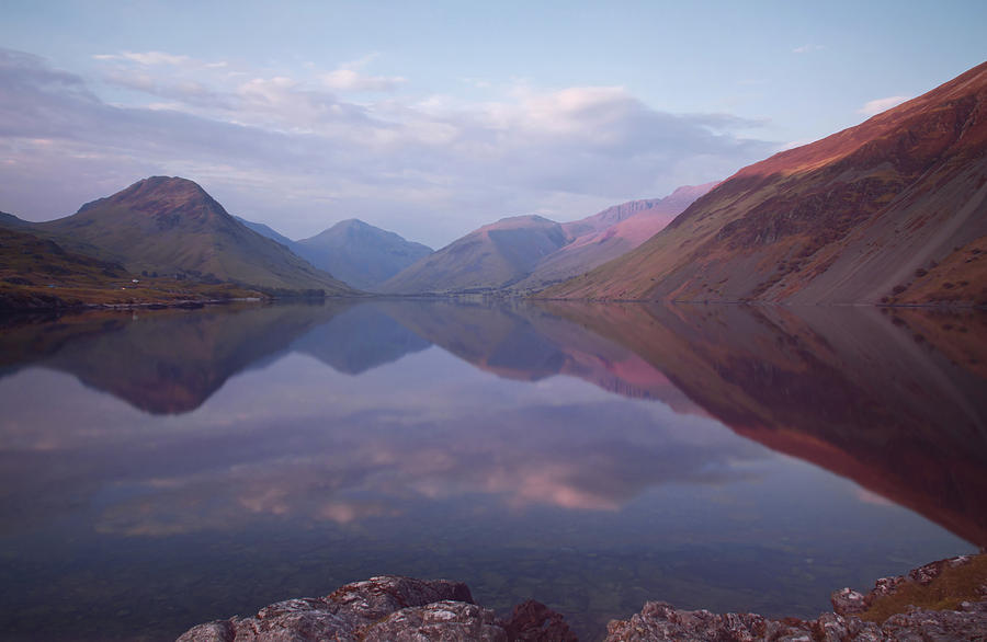 Summer at Wastwater in Cumbria Photograph by Pete Hemington