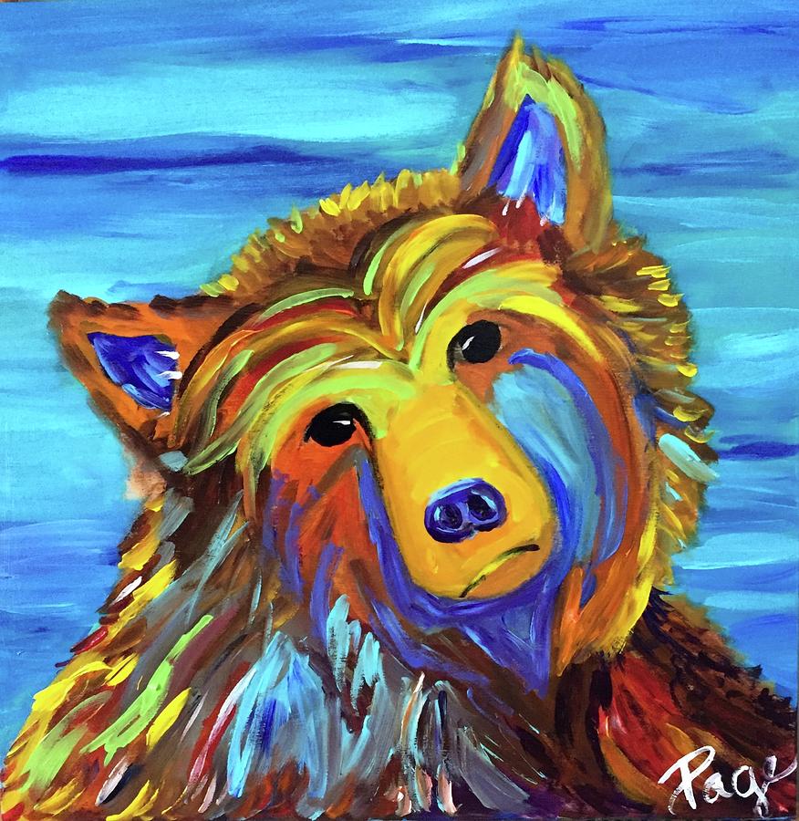 Summer Bear Painting By Page Smoak - Fine Art America