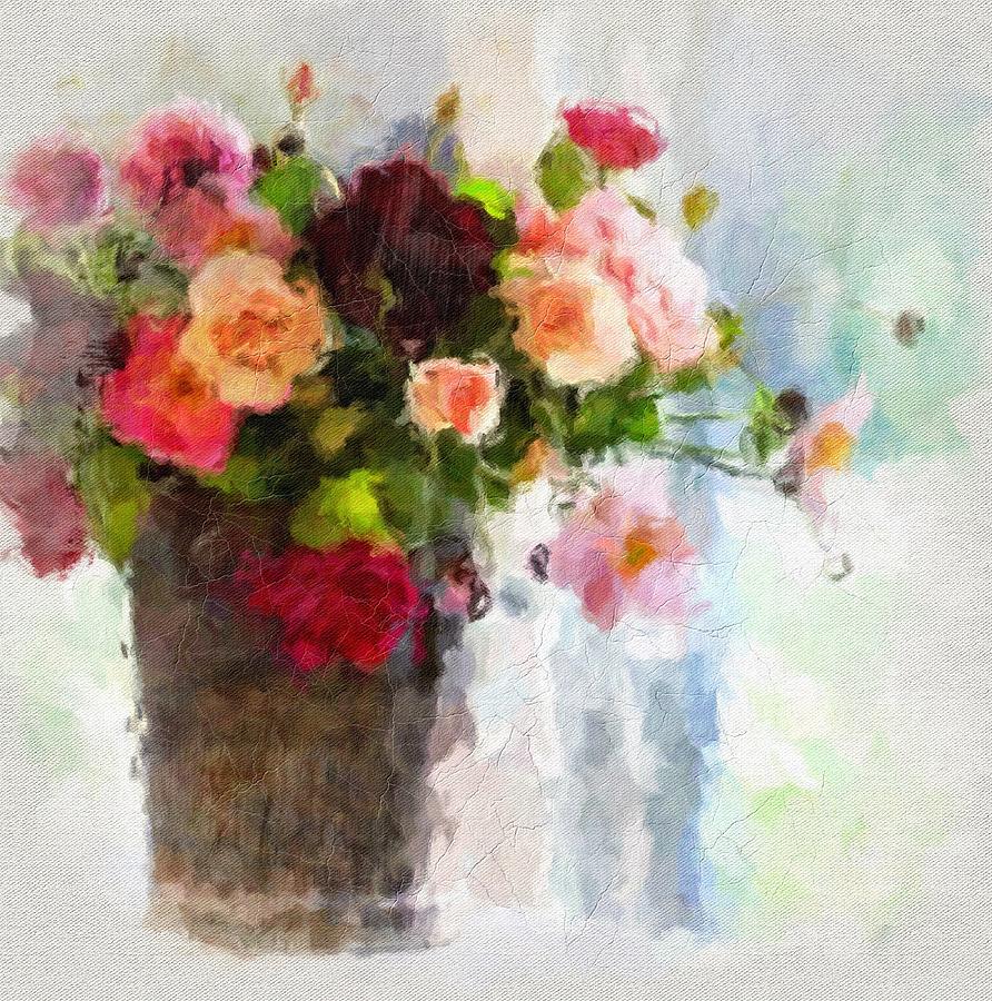 Summer bouquet Digital Art by Tanya Gordeeva