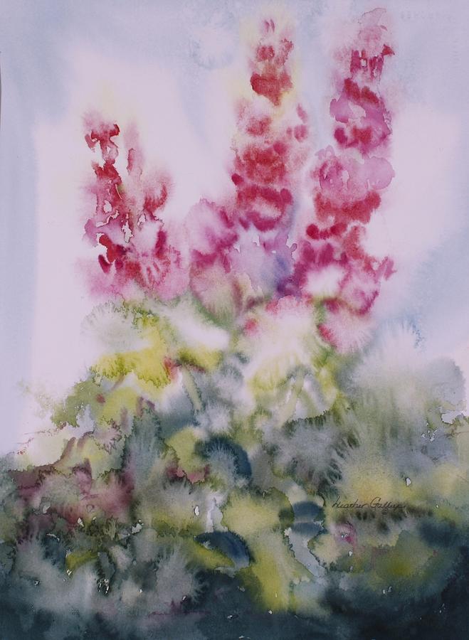Watercolour Painting - Summer Breeze by Heather Gallup Watercolour Painting - Summer Breeze by Heather Gallup