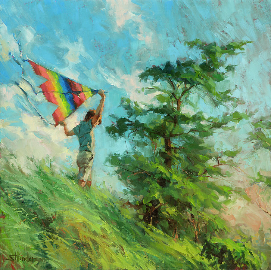 Summer Breeze Painting by Steve Henderson