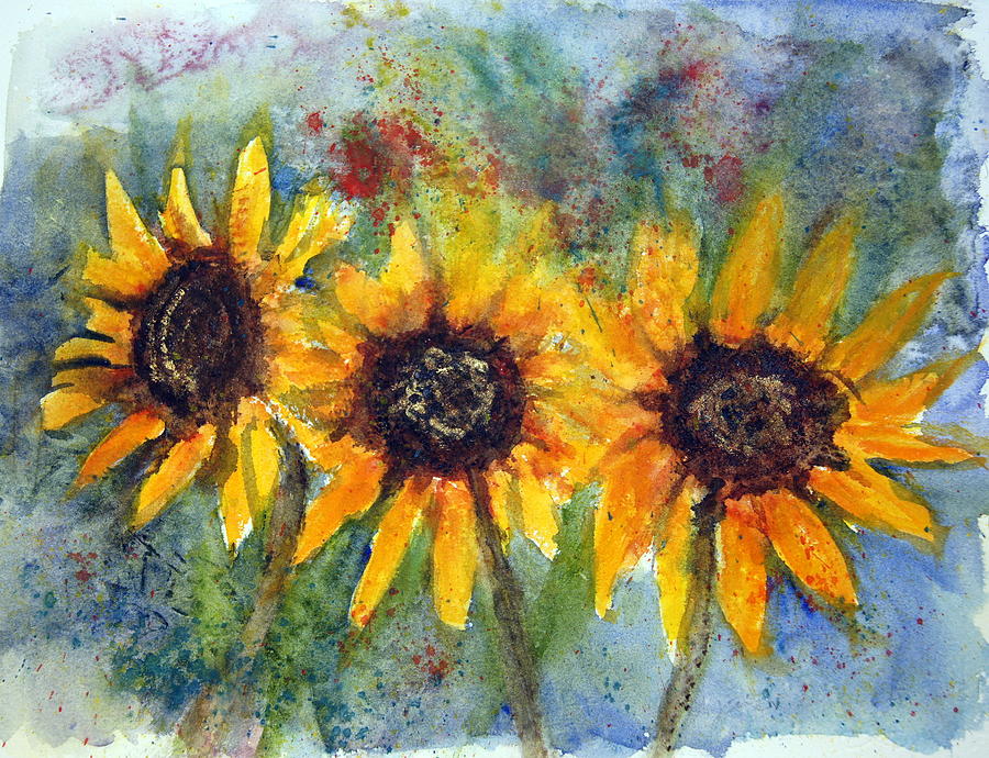 Summer Brilliance Painting by Anna Jacke