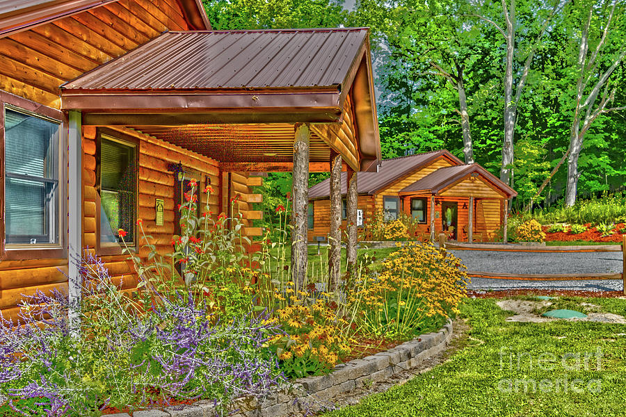 Summer Cabins Photograph by William Norton