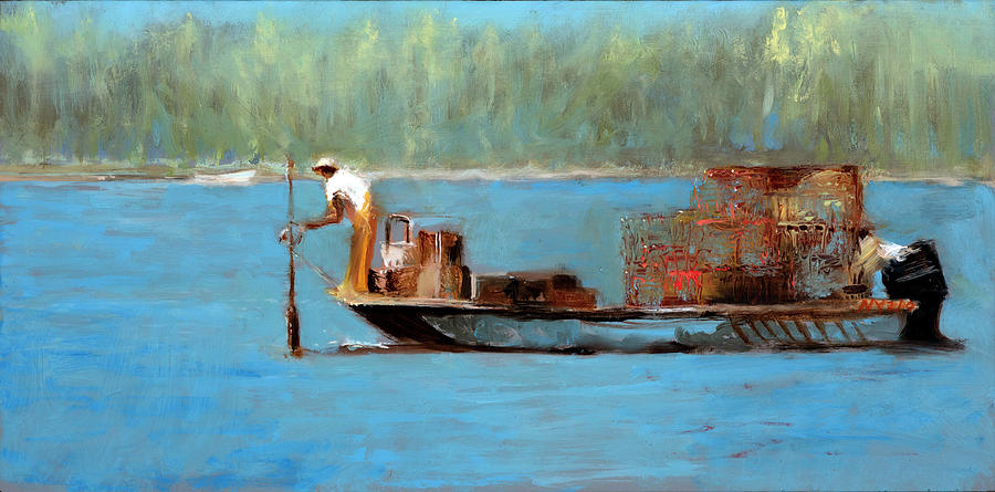 Summer Painting - Summer Catch by Donna Lee Nyzio